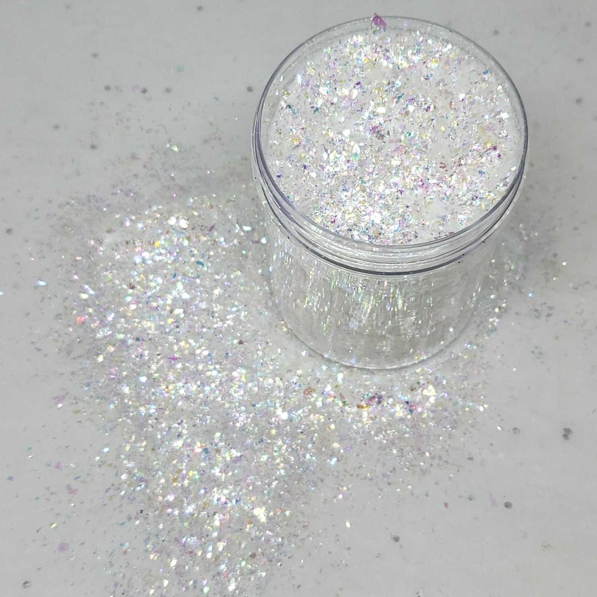 Pixie Dust Silver Glass Glitter - Glitterville Studios