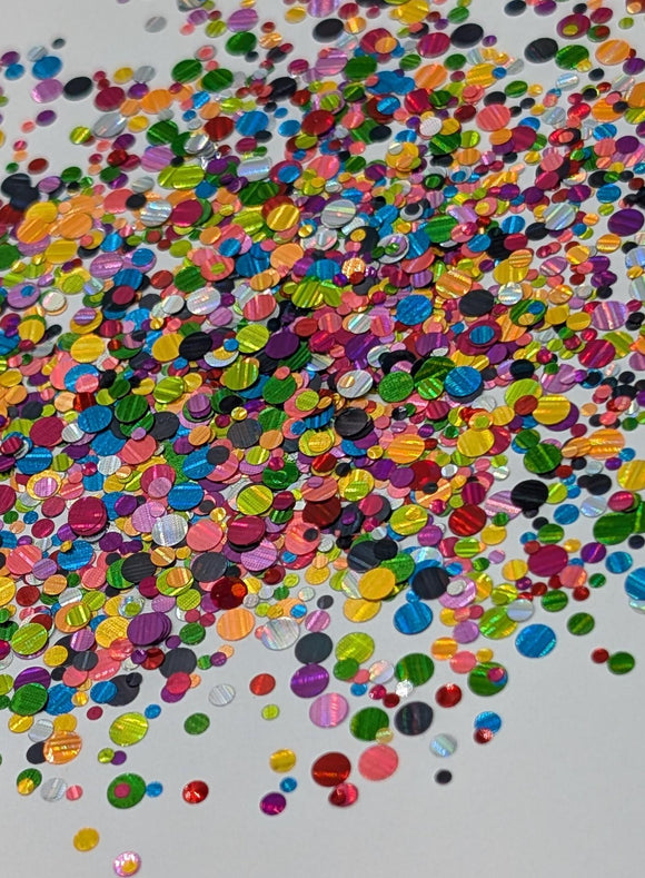 Stained Glass Dots, 0.5 oz