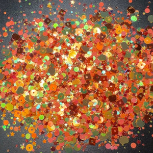 Code Orange, 0.5 oz (Halloween Ltd Ed Confetti Mix)