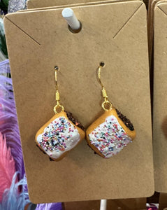 Fig Cookie Earrings