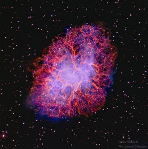 Crab Nebula, August 2024 Heavenly Bodies Glitter