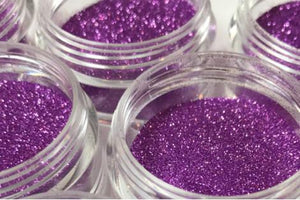 Lilac Microfine Glitter, Elektra Cosmetics